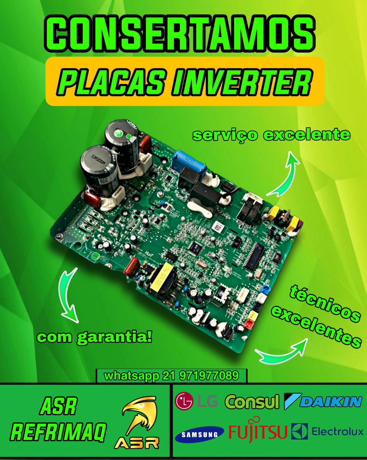 PLACAS DE SPLIT INVERTER